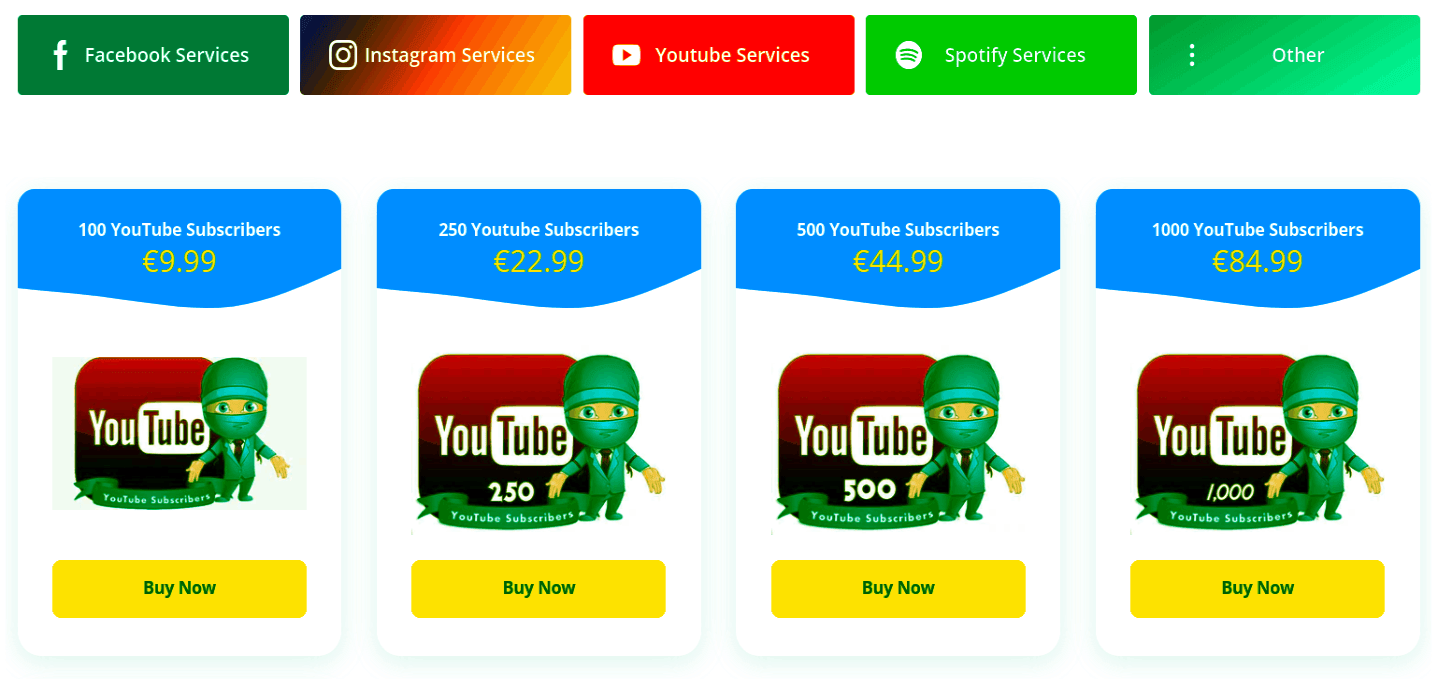 Youtube subscribers | Purchase Real YouTube Subscribers and get YouTube Subscribers from genuine individuals, deny bots with 100 percent unconditional promise and the costs for this help are reasonable for anybody who needs to support YouTube channel